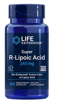 Life Extension - Super R-Lipoic Acid - 60 Vegetarian Caps • £42.90