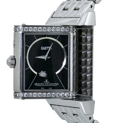 Jaeger-LeCoultre Reverso 269.8.54 Duo Face Duetto Night & Day  Men's Watch 25mm • $6495