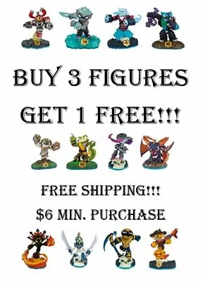 Skylanders Swap Force Figures  Buy 3 Get 1 Free - $6 Minimum Purchase • $5.85