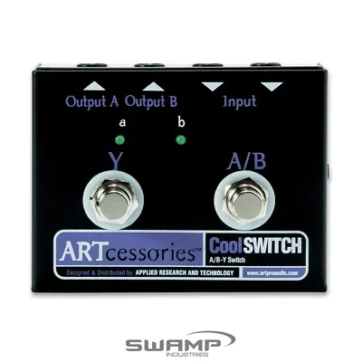ART CoolSwitch A/B-Y Switch Instrument Splitter Signal Router Guitar Bass Keys • $68.50