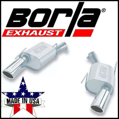 Borla Touring 2.5  Axle-Back Exhaust System Fits 2005-09 Ford Mustang GT 4.6L V8 • $716.99