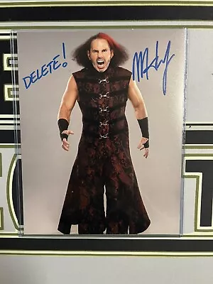 Autographed 8x10 Matt Hardy AEW Delete Broken Photo Wrestling WWE TNA • $29.99