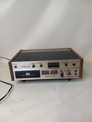 Vintage Akai Gxr-82d Stereo 8-track Tape Player /recorder • $300