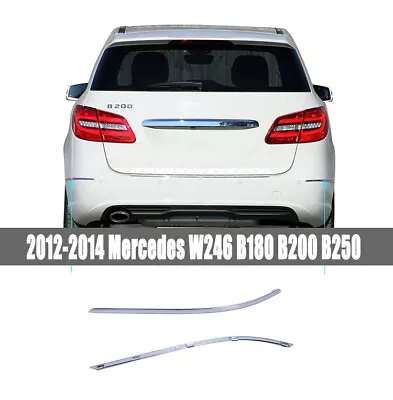 Rear Bumper Moulding Trim Strip Left+Right Fit 12-14 Mercedes Benz  B-Class W246 • $22.88