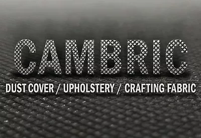 CAMBRIC Mesh Dust Cover Furniture DIY Repair Upholstery 40 Wide Sold By The Yard • $5.49