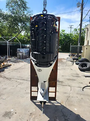 199 Hours!  White Mercury Verado 2014 300hp XL Outboard Engine 4 Stroke • $14500