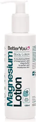 BetterYou Magnesium Body Lotion Butter To Soften And Moisturise Skin 180ml - UK • £6.19