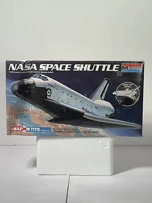 Monogram Snap Tite NASA Space Shuttle Model Kit #1110 1984 1:200 • $13