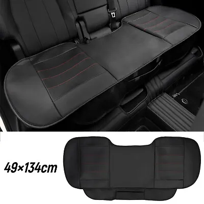 Rear Back Car Seat Cover Protector PU Leather Mat Pad Chair Cushion Universal US • $23.69