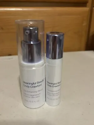 Meaningful Beauty Eye Cream Eye Enhancing Serum Set .77 Oz Cindy Crawford Sealed • $49.95