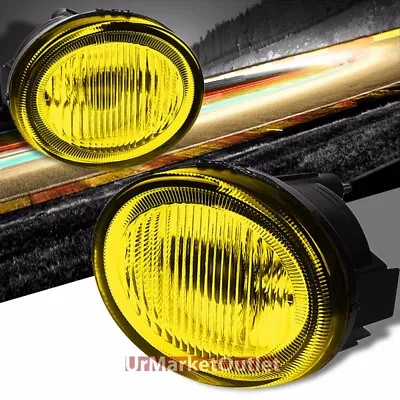 Amber Lens Front Bumper Fog Light Lamp+Bulb For Nissan 02-03 Maxima A33 • $42.61