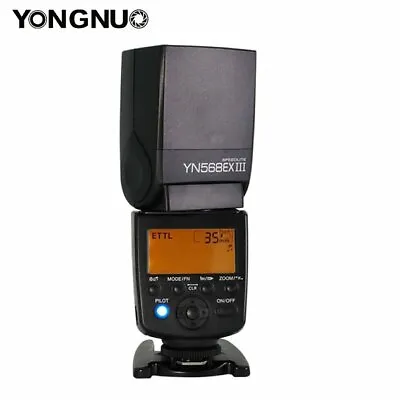 £110 • Buy YONGNUO Speedlite YN568EX III Flash TTL Master 1/8000s High Speed For Canon DSLR