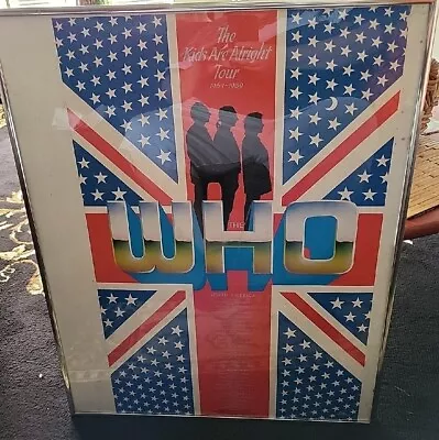 Gary Grimshaw - 1989 - The Who The Kids Are Alright U.S. Tour Quadrophenia • $199.99