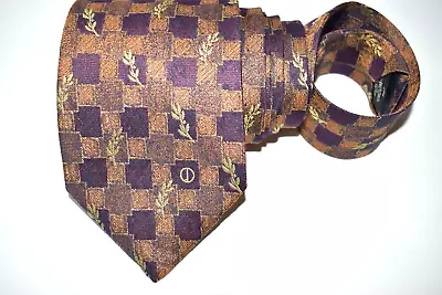 Dunhill Men's Tie Purple/geometric Width: 3.5/8  Length: 57  • $17.98