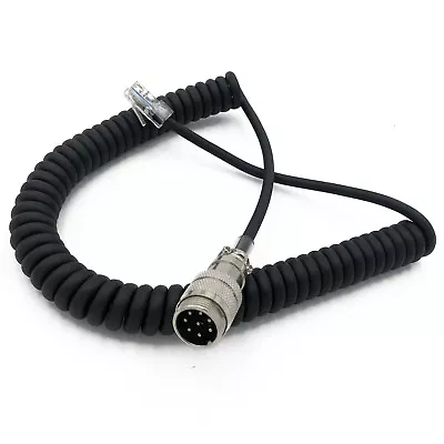 8Pin To RJ-45 Modular Plug Mic Microphone Cable Adapter For Yaesu FT450D FT897D • £6.66