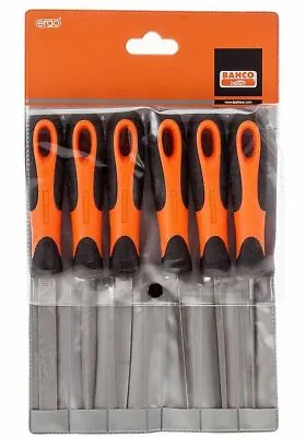 Bahco 1-476-04-3 Sandvik ERGO 6 Piece Key Hand Mini File Set 4  / 100mm  • £37.49