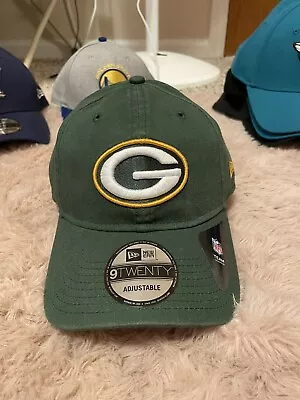 New Era 9TWENTY Green Bay Packers Core Classic Adjustable Hat Green • $19.99