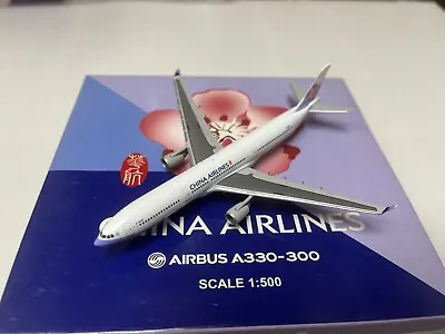 JC Wings 500 China Airlines CI A330-300  2000s Color  1:500 • $129.99
