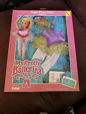 Tyco My Pretty Ballerina Sugar Plum Fairy Costume Nutcracker Ballet Music 1990 • $25.85