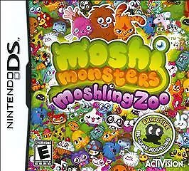 Nintendo DS Moshi Monsters Moshing Zoo Complete W/ Manual Inserts  Nice Clean  • $10