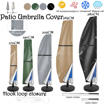 $14.89 • Buy Parasol Umbrellas Patio Cover Outdoor Garden Market Table Big Covers Waterproof