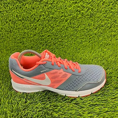 Nike Air Relentless 4 Women Size 10 Gray Pink Athletic Shoes Sneakers 684042-403 • $39.99