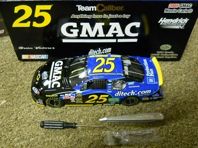 1/24 Brian Vickers #25 GMAC Ditech.com 2005 NASCAR Owners Team Caliber Car • $29.99
