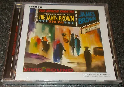 James Brown-live At The Apollo-cd 2004+4 Bonus Tracks-new & Sealed • £6.99