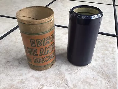 Edison Blue Amberol Cylinder JOHN T. SCOPES TRIAL V. DALHART Record #5059 RARE • $69.99