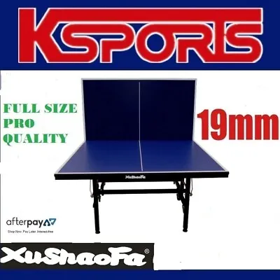 XU SHAO FA 19mm Table Tennis Table Ping Pong Table - With 50mm Frames / Legs • $490