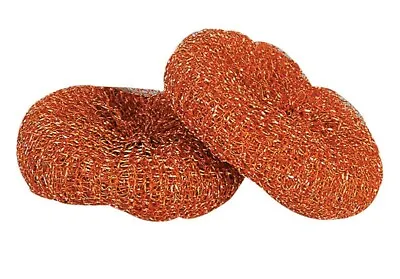 £11.11 • Buy Copper Scourers Large Catering Cleaning Scrubber Pads Pack Of 20 Pans Pots Cook