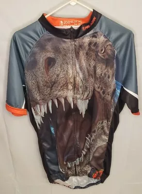 Paladin Jurassic Park Lost World JP Short Sleeve Cycling Shirt Size 2XL • $17.99