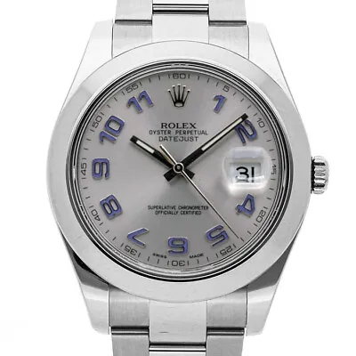 Rolex Datejust II 116300 Men's Stainless Steel Automatic Silver 1YrWarranty R... • $9450