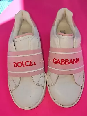 Dolce Gabbana Girls Sneaker 30 EUC • £38.61