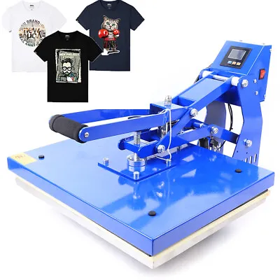 5 In 1 Digital Sublimation Automatic Heat Press Machine For T-Shirt Mug Cap  • $384.75