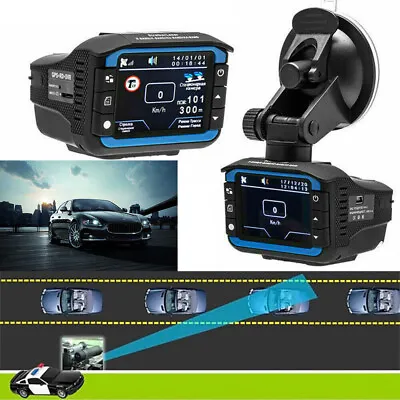 $40.98 • Buy 1080P Anti Radar Laser Speed Detector Car DVR Recorder Video Dash Camera Night