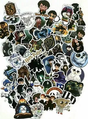 $9.99 • Buy 100pc Harry Potter Notebook Fantasy Wall Laptop Scrapbook Decal Stickers Pack