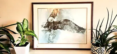 Morten E. Solberg  - 950 Signed & Numbered -  Year Of The Eagle  Lithograph 1982 • $250
