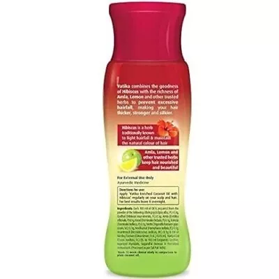 Vatika Enriched Coconut Hair Oil With Hibiscus - 150ml | For Thicker Stronger H • $58.89