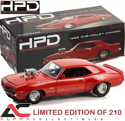 Hpd 51451b 1:18 1969 Chevrolet Holeshot Camaro (572ci Blown) Drag Version • $169.95