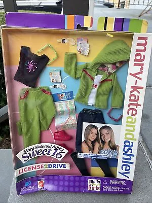 2002 Mary-Kate And Ashley Sweet 16 Doll Clothes License 2 Drive * FREE SHIPPING* • $49.99