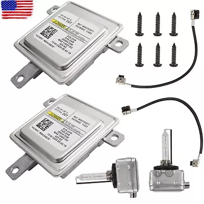  2x Xenon Ballast & Bulb HID Light Control Unit Module FOR 2010-2016 Audi A4 S4 • $79.98