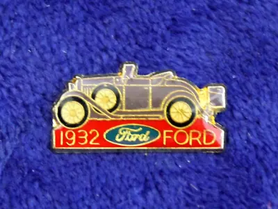 Vintage Ford Blue Oval 1932 Pin Coupe Accessory FoMoCo • $9.95