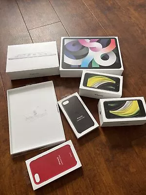 EMPTY Apple IPhone/ipad & Accessories Boxes • £15.99