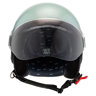 Helmet Jet PIAGGIO VESPA VISOR 3.0 Green Relax 350/A • $272.60