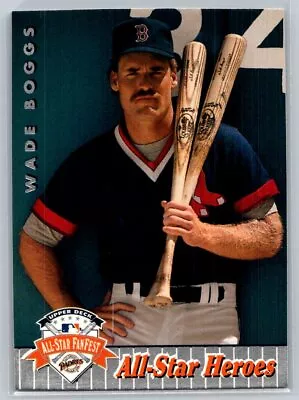 💎1992 Upper Deck All-Star FanFest Baseball #13 Wade Boggs - Red Sox💎 • $1.25