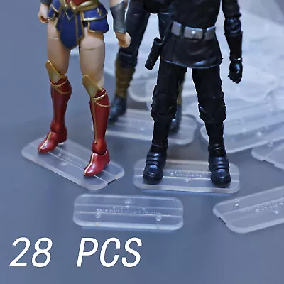 LOT 28 Display Stands BASE Fits 6'' Gi Joe Marvel Legends MOTU DC Comics Figure • $14.24