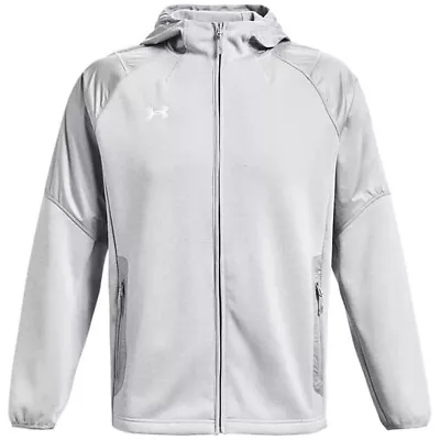 Under Armour Men’s Mod Grey/White UA Storm Swacket Team Jacket-Our Price: $76.95 • $76.95