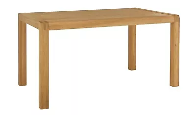 Habitat Radius 6-8 Seater Solid Oak Dining Table Pristine Condition  TABLE ONLY! • £475