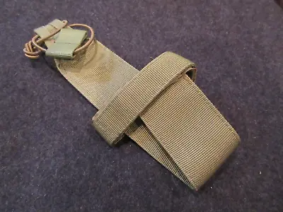 Coyote Tan Molle Webbing Pouch Smoke Grenade Water Bottle Radio • $9.99